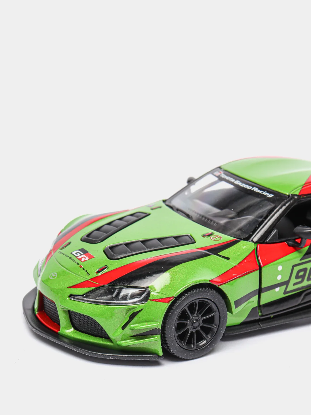 Зеленый металлическая машина Toyota GR Supra Racing Concept KT5421DF