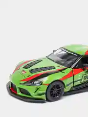 Зеленый металлическая машина Toyota GR Supra Racing Concept KT5421DF