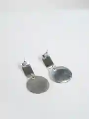 Золотой серьги "Восклицание"