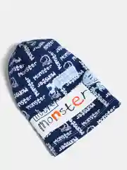 Индиго шапочка однослойная для мальчика/новорожденного