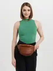 Коричневый поясная сумка LaFemme