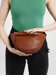 Коричневый поясная сумка LaFemme