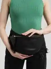 Черный поясная сумка LaFemme