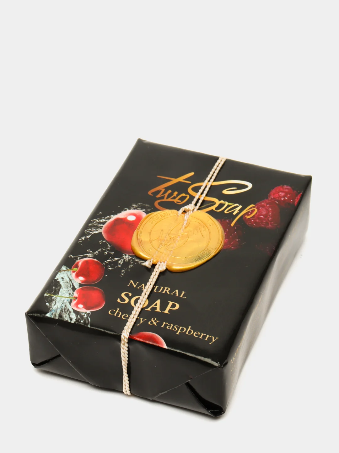 Уходовое мыло вишня и малина / Natural Premium soap cherry and raspberry