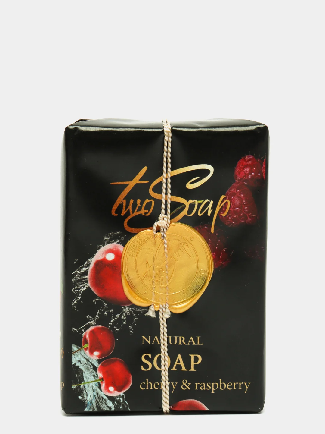 Уходовое мыло вишня и малина / Natural Premium soap cherry and raspberry