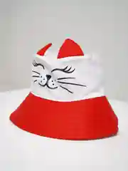 Красный панама детская "Котик", 1-2 года