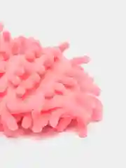 Розовый тапки  швабра из микрофибры, бахилы для дома