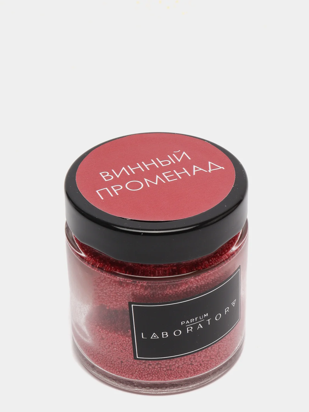 Свеча красная "Винный променад" с ароматом Винограда, 270 гр