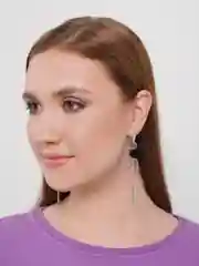 Золотой серьги "Fusion"