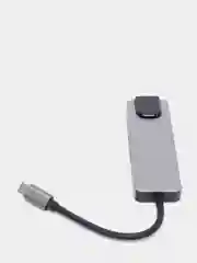 Стыковочная док-станция хаб USB Type-C / RJ45 Hub + HDMI + USB 3.0 + USB-C