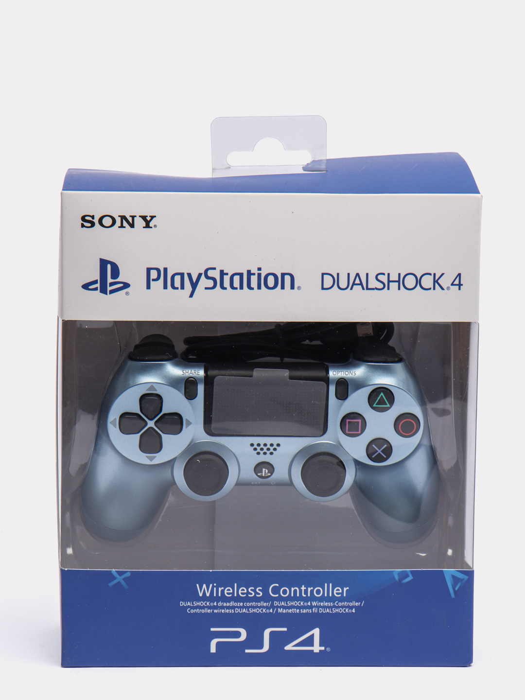 Джойстик беспроводной для PS4, PC Controller Wireless Dual Shock 4 купить  по цене 1136.7 ₽ в интернет-магазине Магнит Маркет