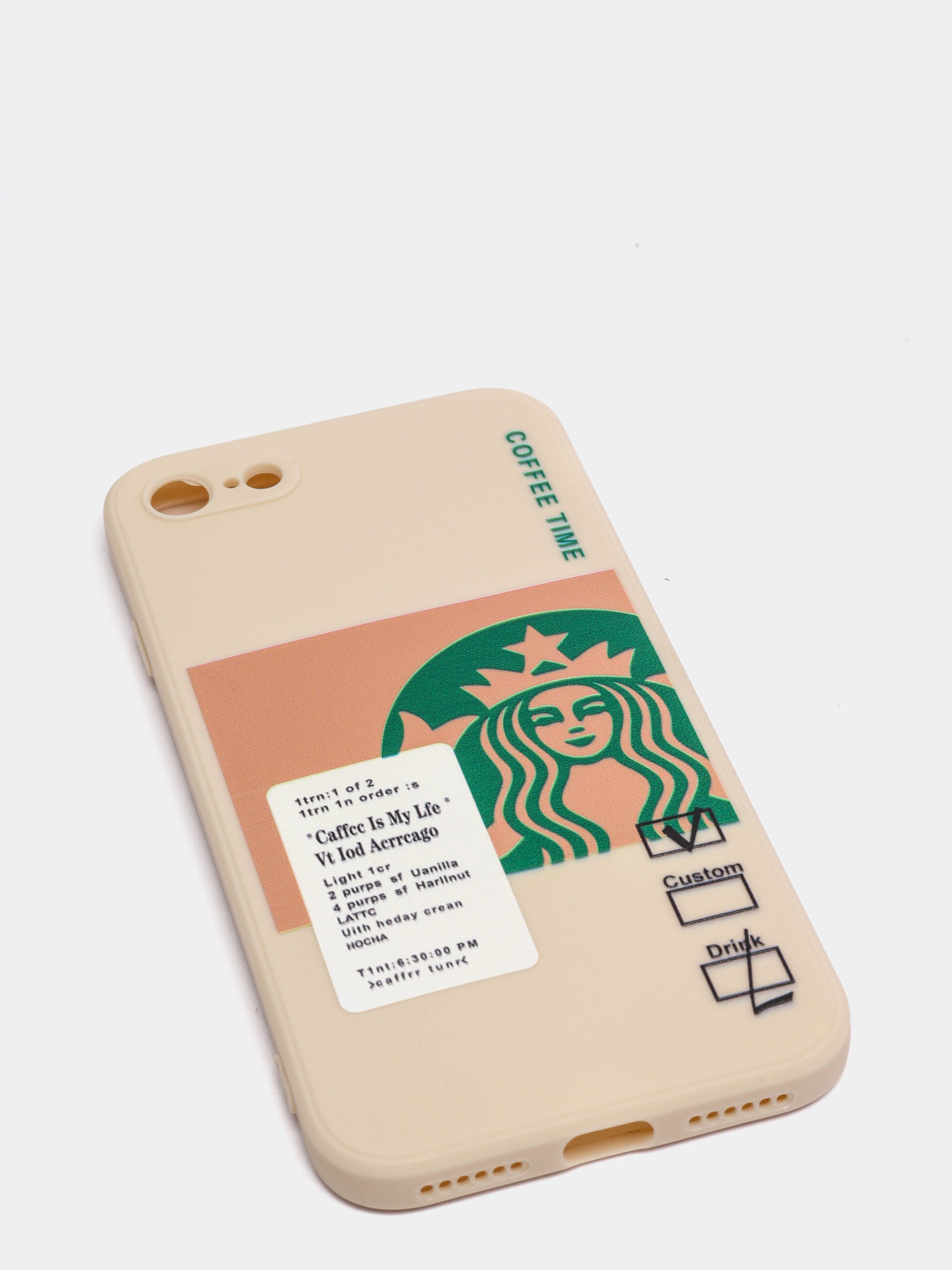 Коричневый чехол для iPhone 6/6s, 7/8/SE2, 7+/8+, X/XS, XR, XS Max, 11, 11 Pro, 12, 12 mini, 12 Pro
