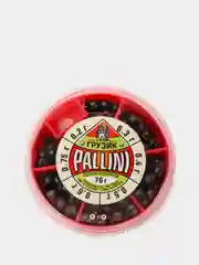 Красный набор рыболовных грузил / груз PALLINI (70-80-100гр)
