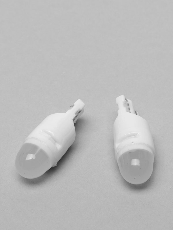 Автомобильная светодиодная лампа (2шт) габарит, салон, подсветка номера 2SMD ceramic Пуля
