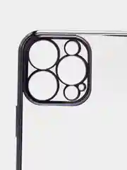 Фиолетовый чехол для iPhone 13 Pro Max mini силиконовый прозрачный айфон про макс мини