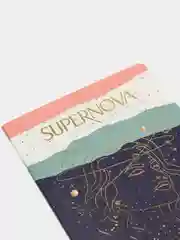 Золотой тетрадь "Supernova", матовая ламинация, 48 листов