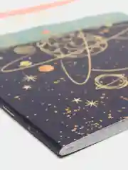 Индиго тетрадь "Supernova", матовая ламинация, 48 листов