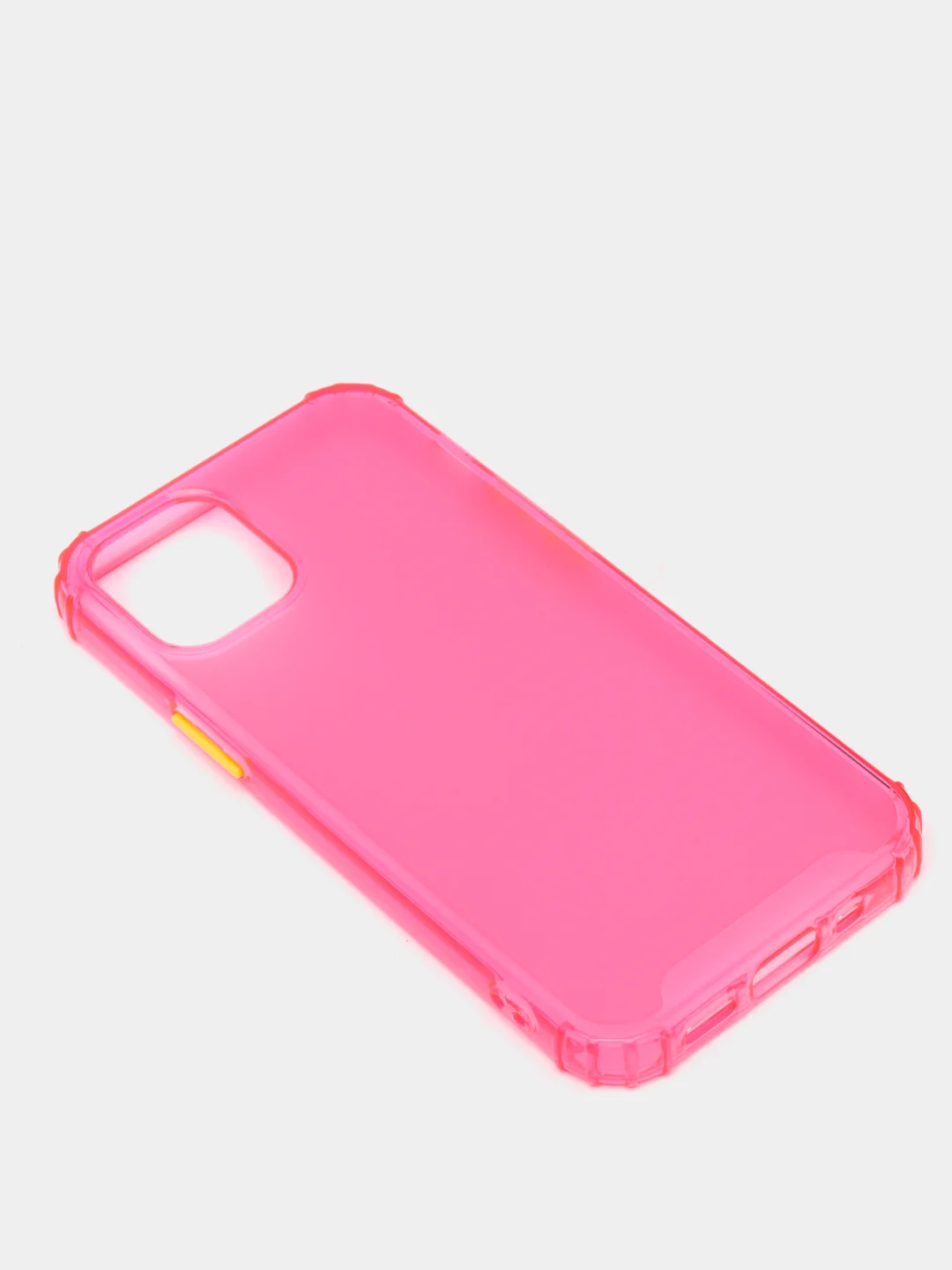 Розовый чехол для iPhone XS/12 Mini/12 Pro Max цветной матовый, прозрачный