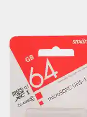 Карта памяти SmartBuy micro SDHC Class 10, 64GB, без адаптера