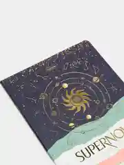 Бронзовый тетрадь "Supernova", матовая ламинация, 48 листов