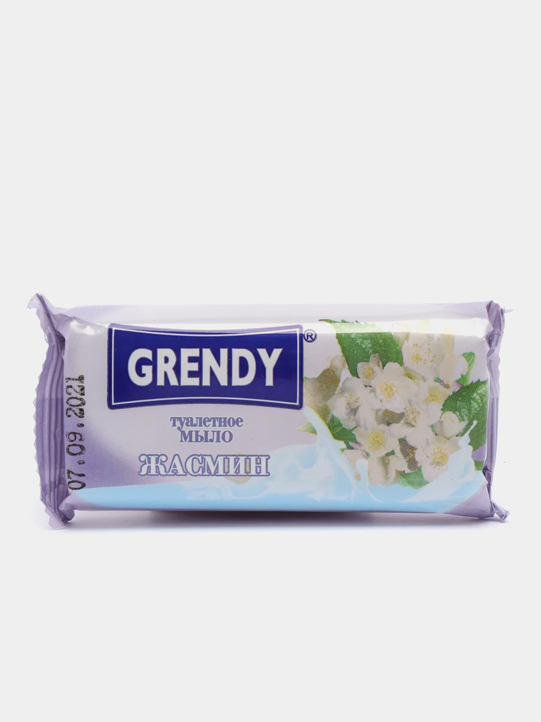 Белый мыло туалетное Grendy, детское, банное 75 гр, 90/100 гр