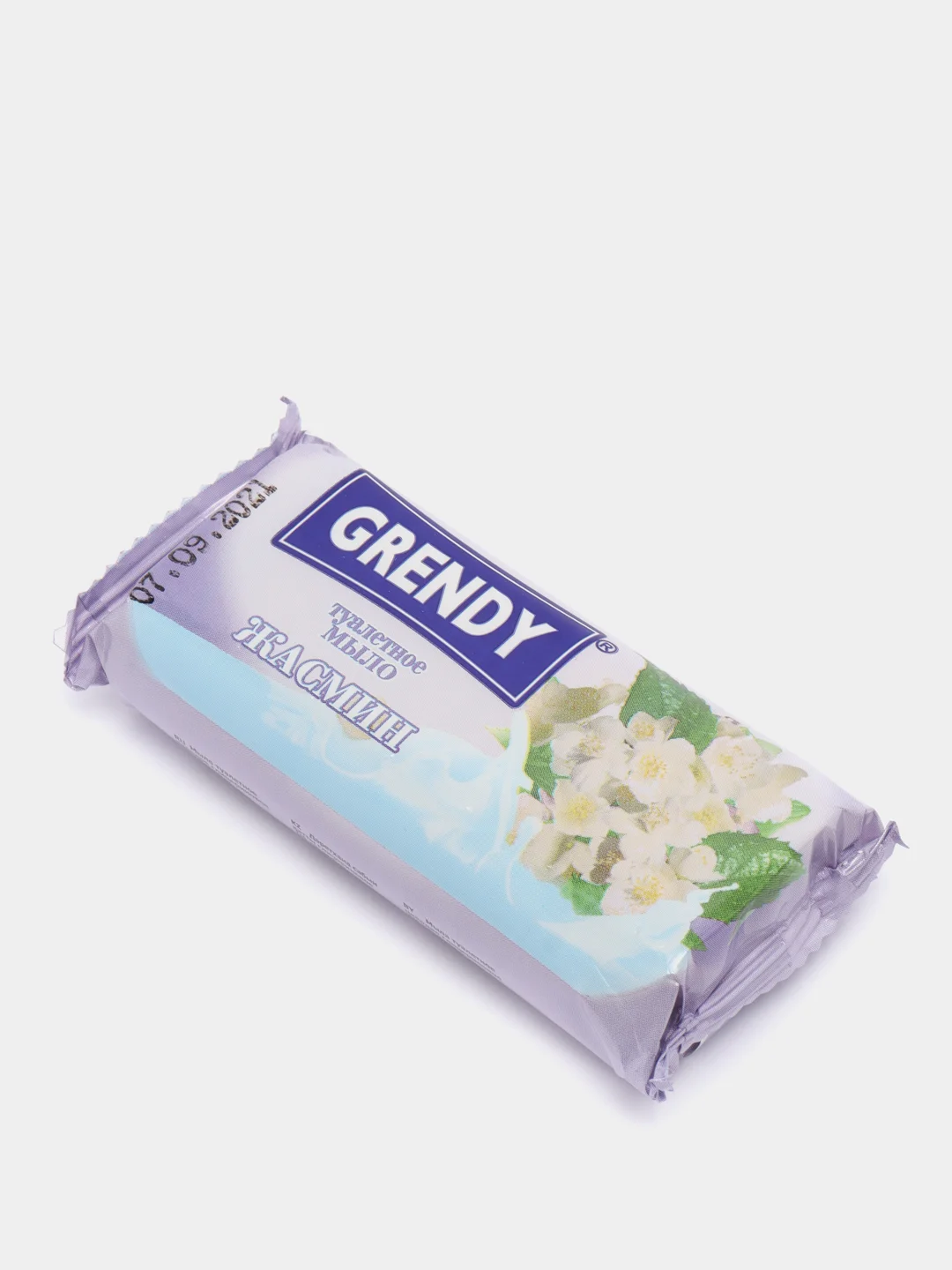 Белый мыло туалетное Grendy, детское, банное 75 гр, 90/100 гр