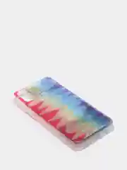 Терракотовый чехол Samsung Galaxy M21, M30s (Самсунг Галакси М21, М30с) переливающийся жидкий блестками