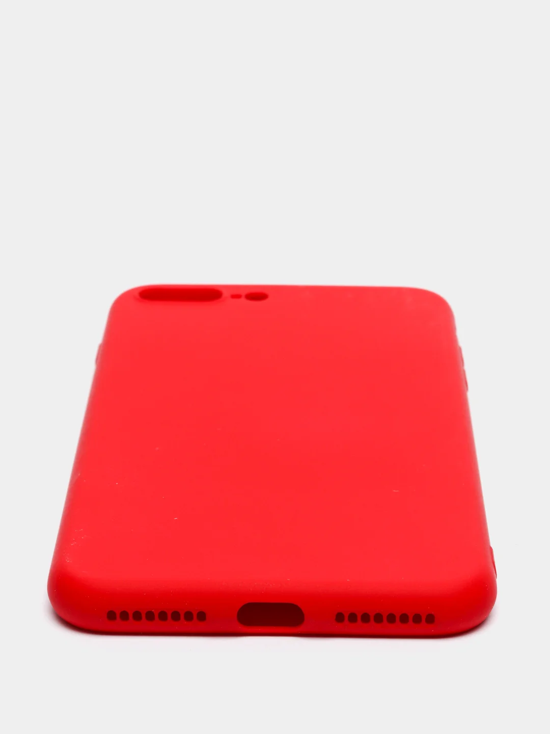 Красный чехол для Apple iPhone 7 Plus / 8 Plus силиконовый