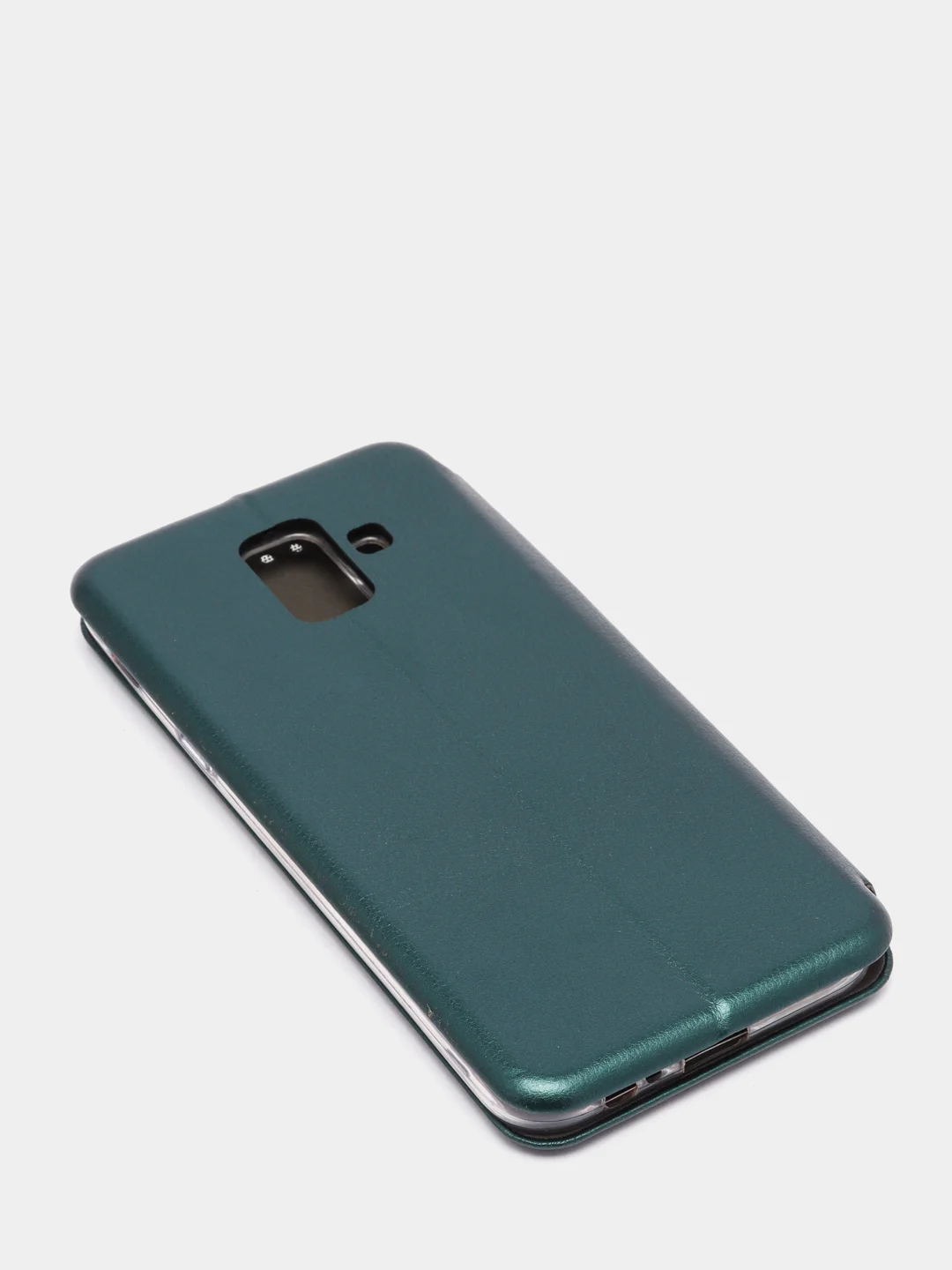 Зеленый чехол книжка Samsung Galaxy A6 2018