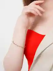 Браслет-цепочка с узелками