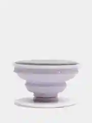 Черный попсокет Popsocket, акрил подставка держатель телефона наушников Яркие краски золото волны