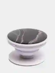 Черный попсокет Popsocket, акрил подставка держатель телефона наушников Яркие краски золото волны