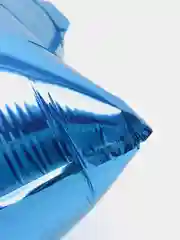 Синий фольгированный шар "Звезда"