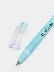 Бирюзовый ручка гелевая