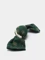 Зеленый игрушка для кошек "Конфета-колокольчик" с кошачьей мятой