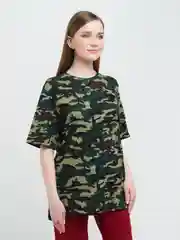 Зеленый футболка ALGA