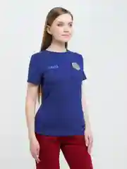 Синий футболка женская ALGA