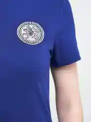 Синий футболка женская ALGA
