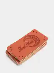Желтый бирки "Hand made", экокожа, 5 штук