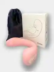 Розовый вибратор с вакуумно-волновой стимуляцией клитора и точки G, 3 в 1