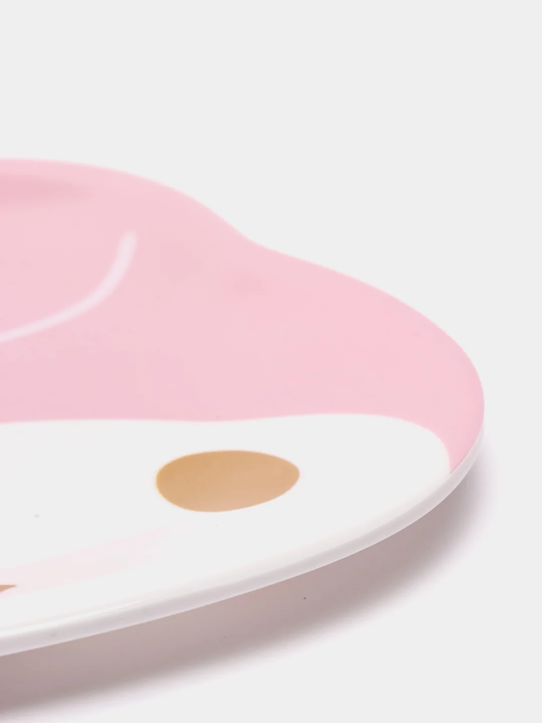 Коралловый тарелки Hello Kitty, тарелка меламиновая с рисунком, тарелка для фруктов и сладостей
