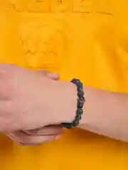 Черный парные браслеты унисекс, Браслет с короной мужской/женский