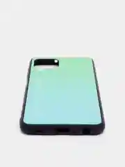 Бирюзовый чехол Samsung A22 градиент
