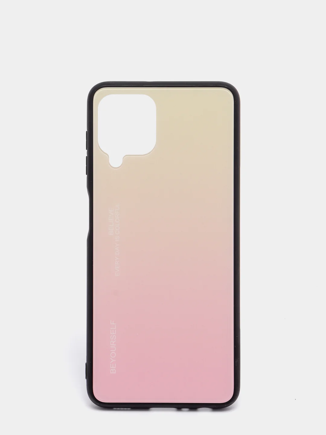 Желтый чехол Samsung A22 градиент