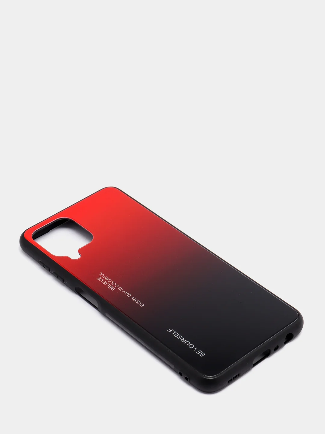 Красный чехол Samsung A22 градиент