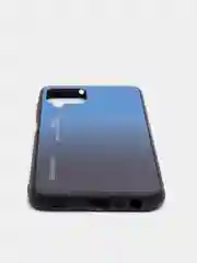 Синий чехол Samsung A22 градиент