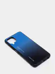 Синий чехол Samsung A22 градиент