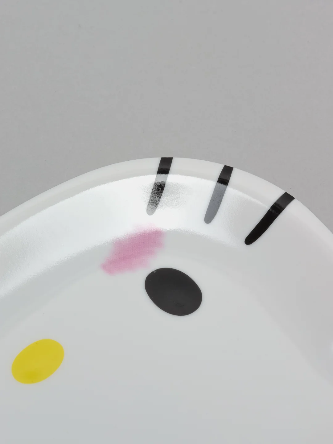 Белый тарелки Hello Kitty, тарелка меламиновая с рисунком, тарелка для фруктов и сладостей