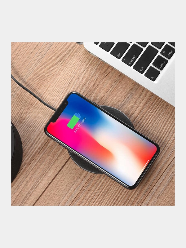 Беспроводное зарядное устройство HOCO, беспроводная зарядка для iPhone, Android