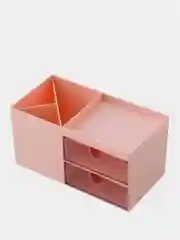 Розовый органайзер настольный